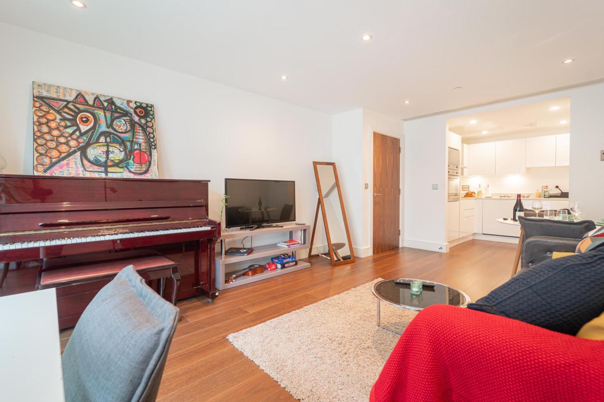 Stylish And Comfortable Canary Wharf Perfect For Long Appartement Londen
